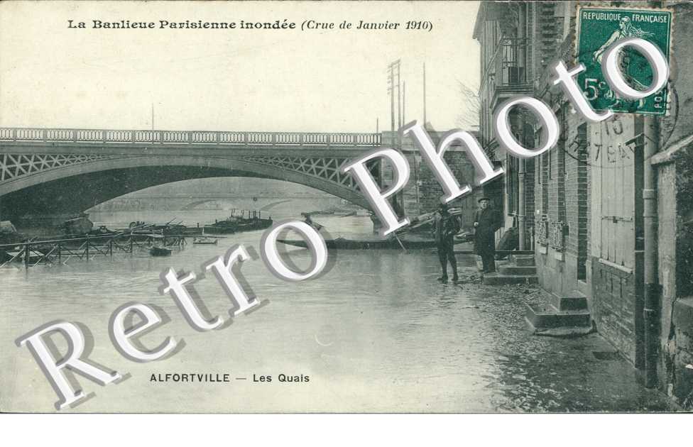 Inondations 1910, Les Quais