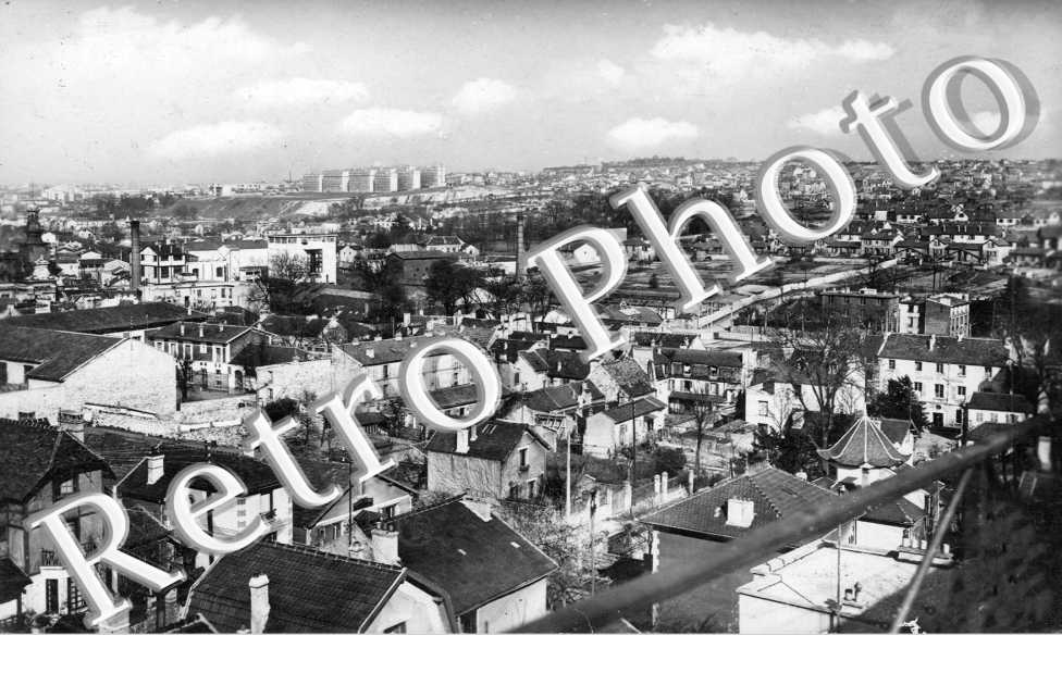 Vue generale sur les cites jardins