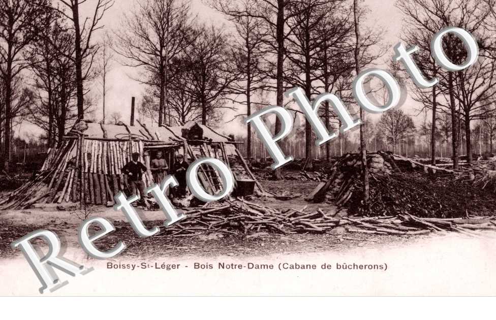 Bois Notre Dame, Cabane de bucherons