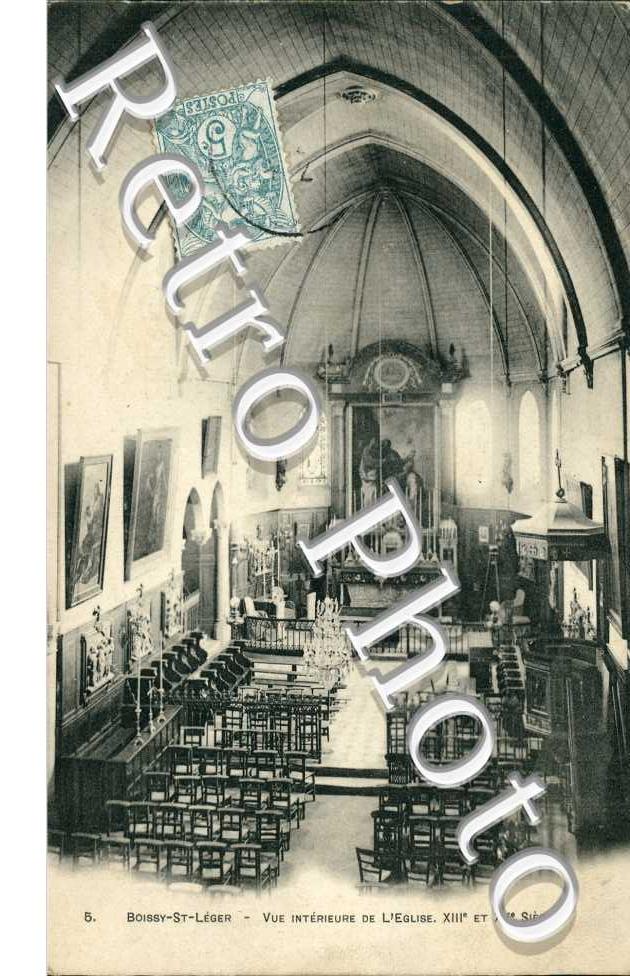 Vue interieure de l'Eglise