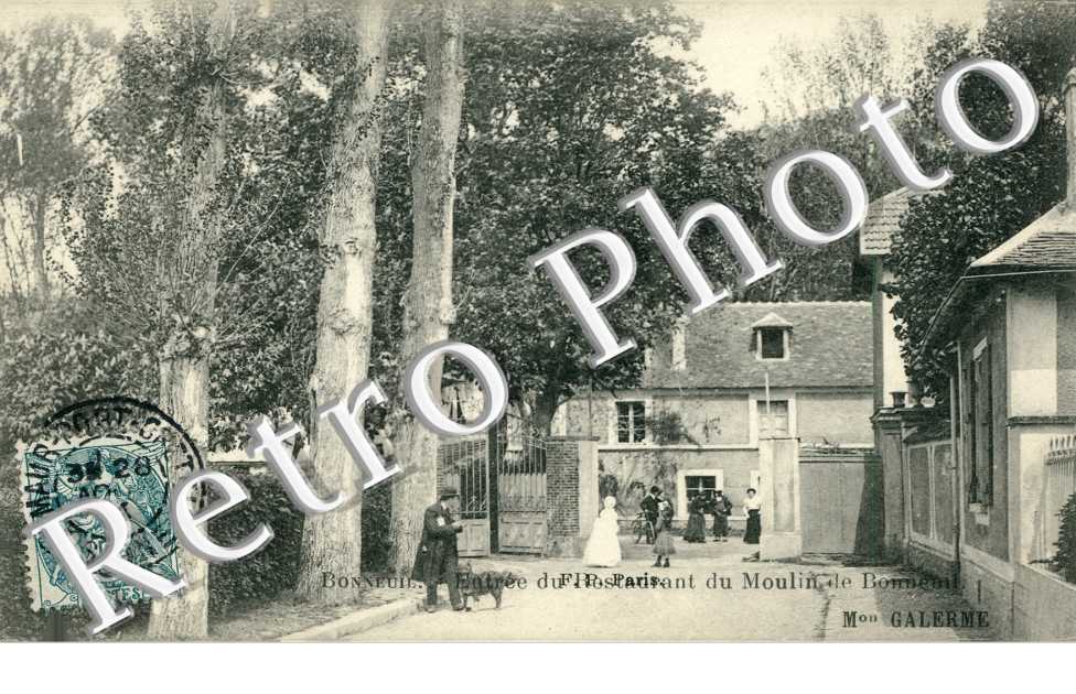 Entree du Restaurant du Moulin, Maison Galerme