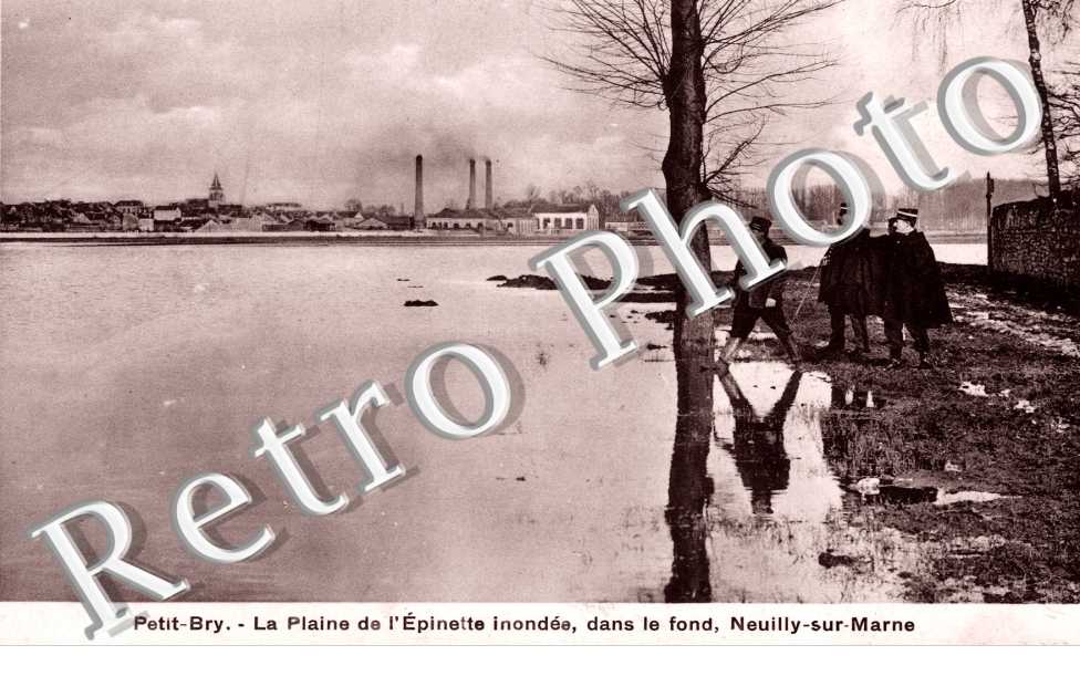 La Plaine de l'Epinette inondee