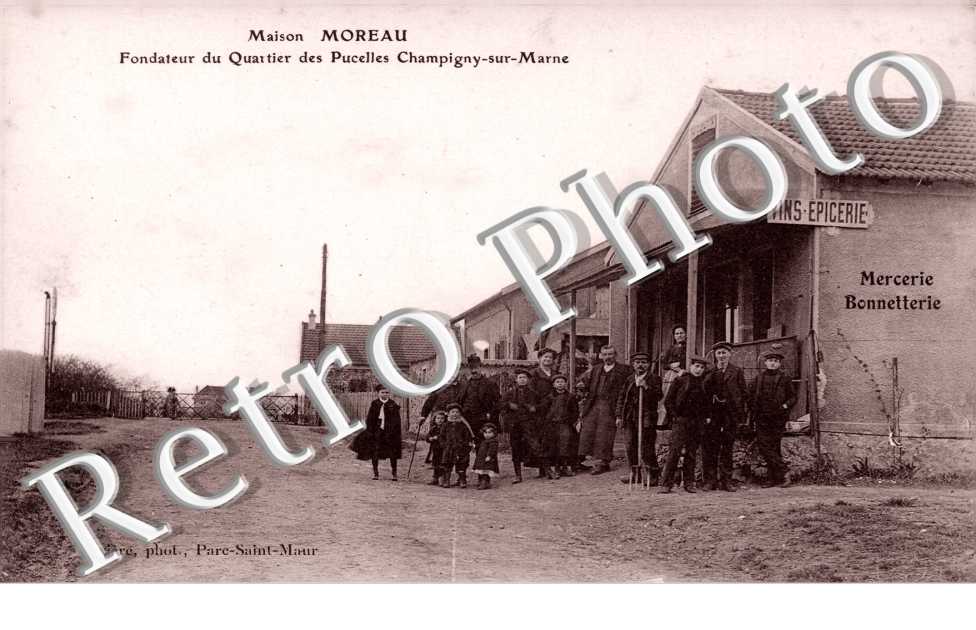 Maison Moreau, Fondateur du Quartier des Pucelles