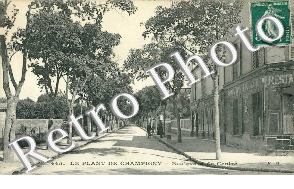 Le Plant Champigny, Boulevard du Centre