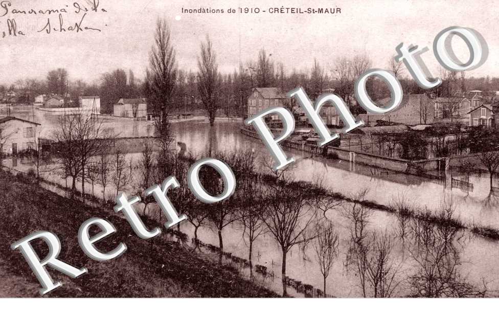 Inondations 1910, St Maur