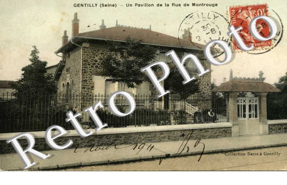 Un pavillon de la rue de Montrouge