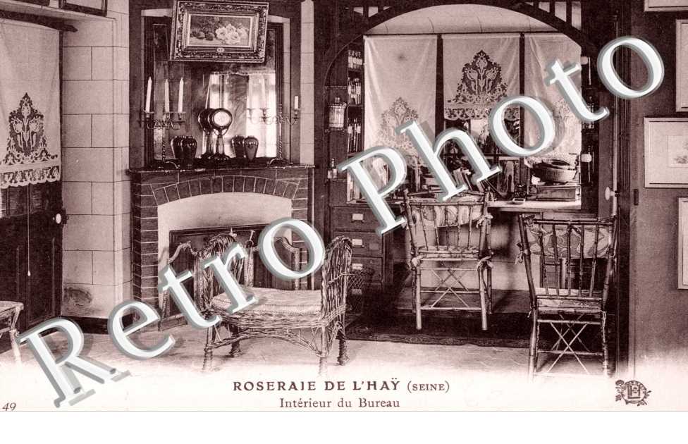Roseraie de l'Hay, Interieur du Bureau