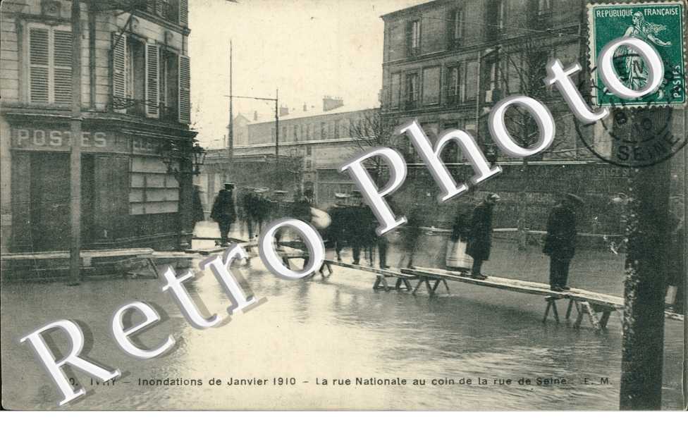 Inondations 1910, Rue Nationale