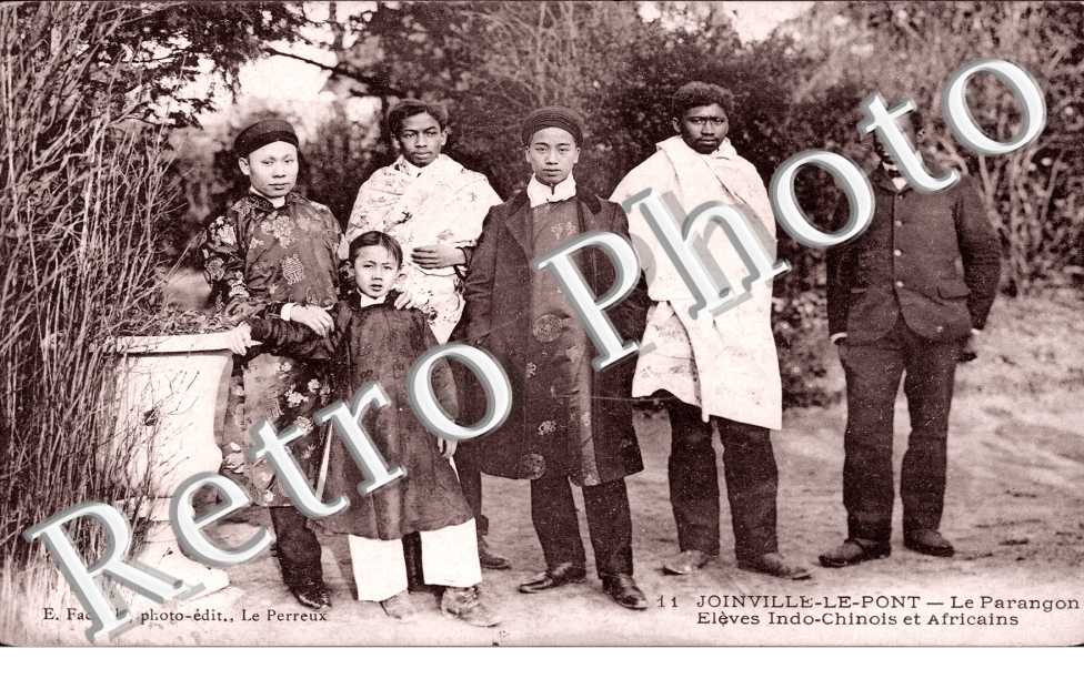 Le Parangon, Eleves Indo-chinois et Africains