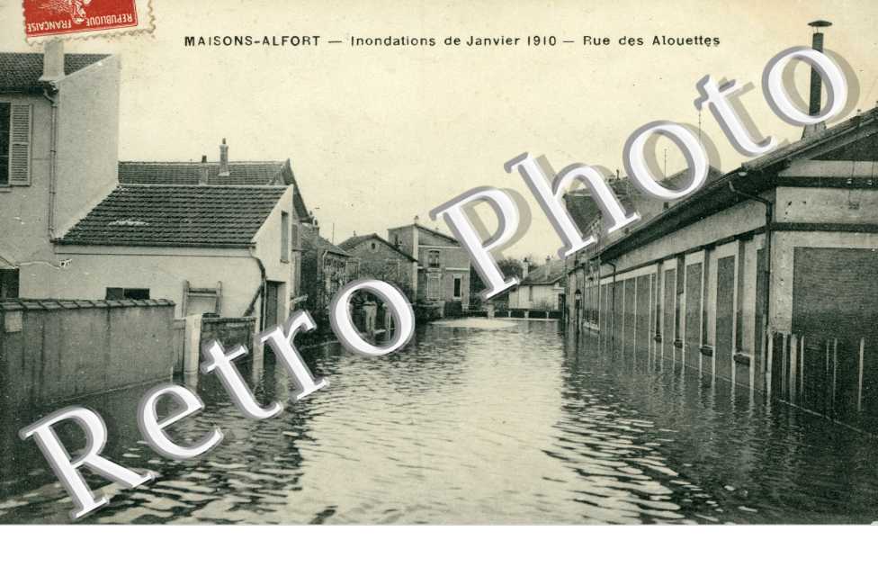  Rue des Alouettes Inondations de 1910