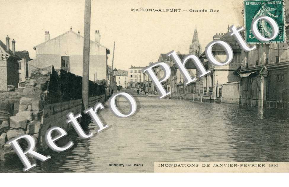 Inondations de 1910, Grande Rue