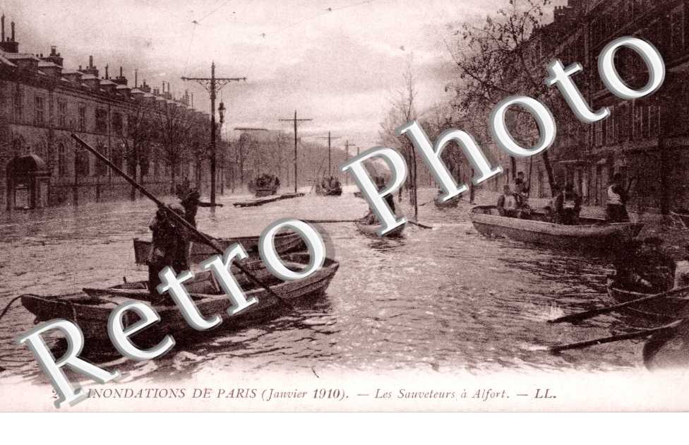 Inondations 1910, Les Sauveteurs