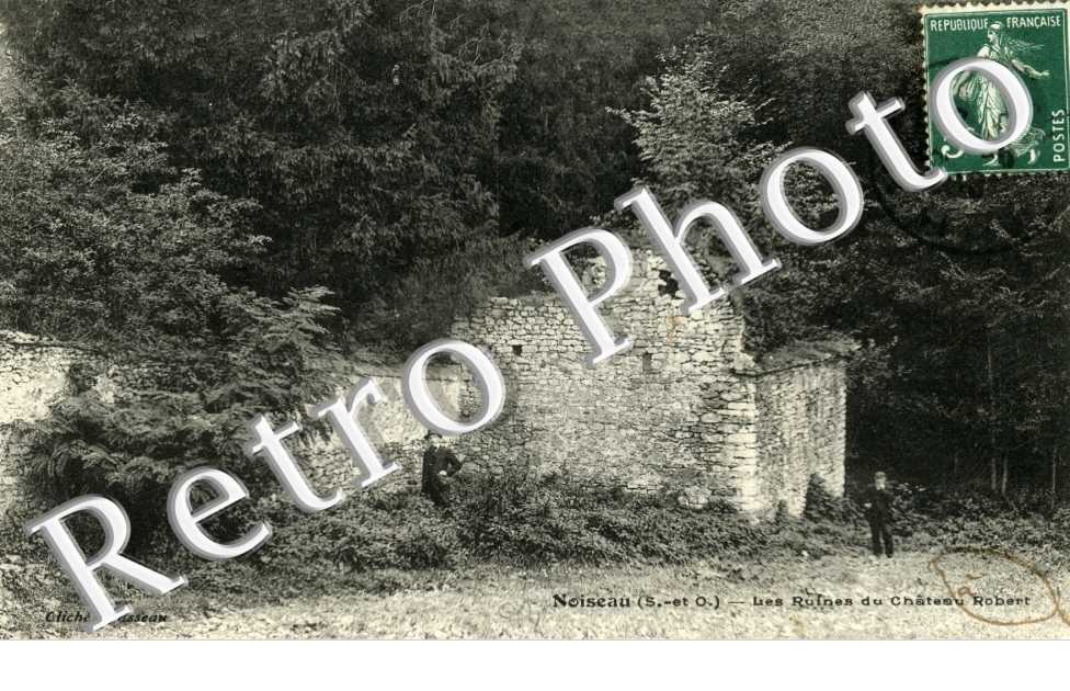 Les ruines du chateau Robert