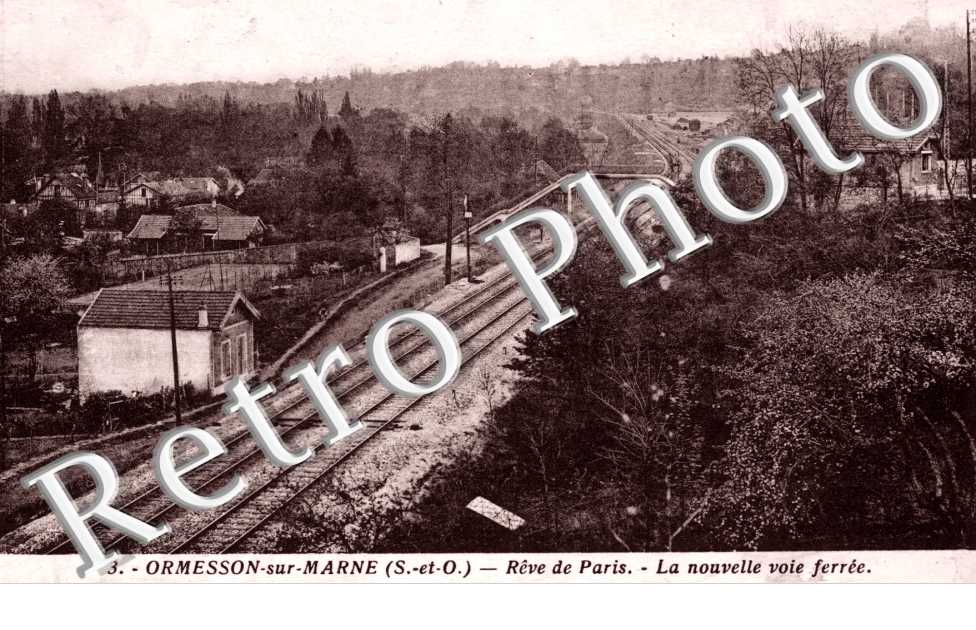 reve de Paris, la nouvelle voie ferree