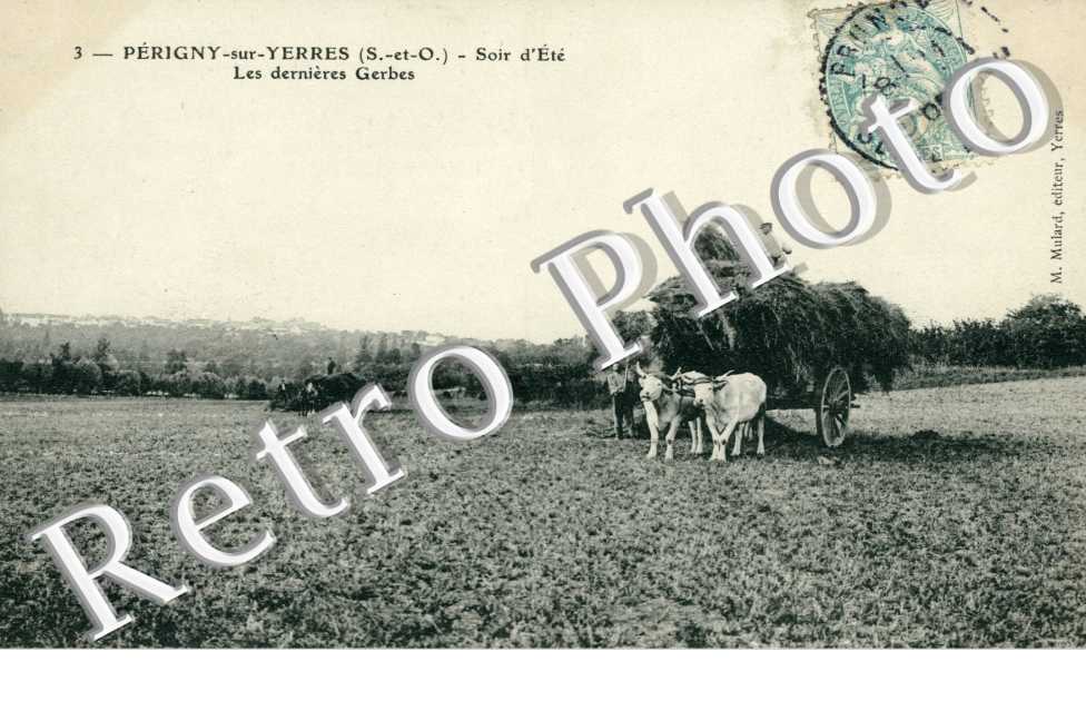 Soir d'Ete, les dernieres Gerbes