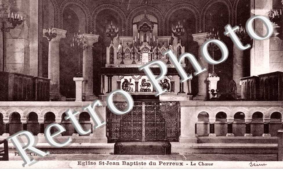 Eglise Saint Jean Baptise du Perreux, le Choeur
