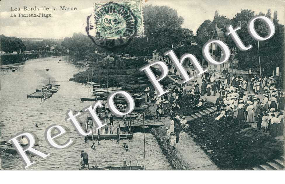 Le Perreux-Plage, Les Bords de la Marne