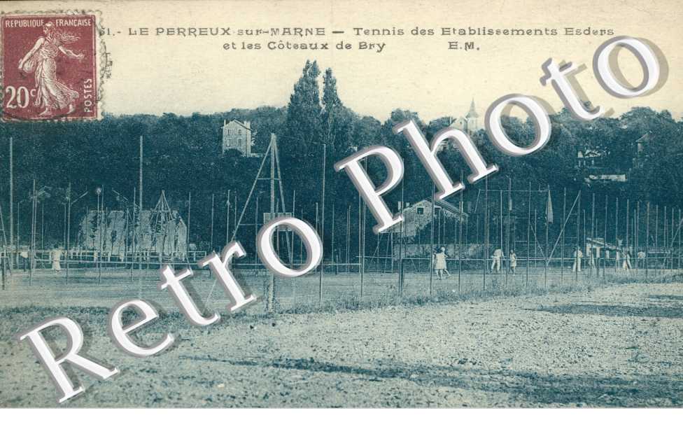 Tennis des Etablissements Esders et les Coteaux de Bry