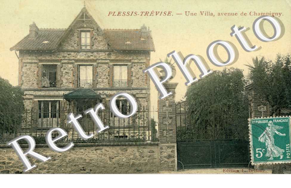 Une Villa, Avenue de Champigny