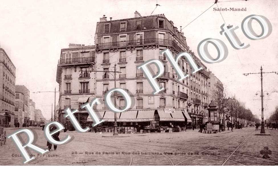 La Rue de Paris et Rue des Laitiers