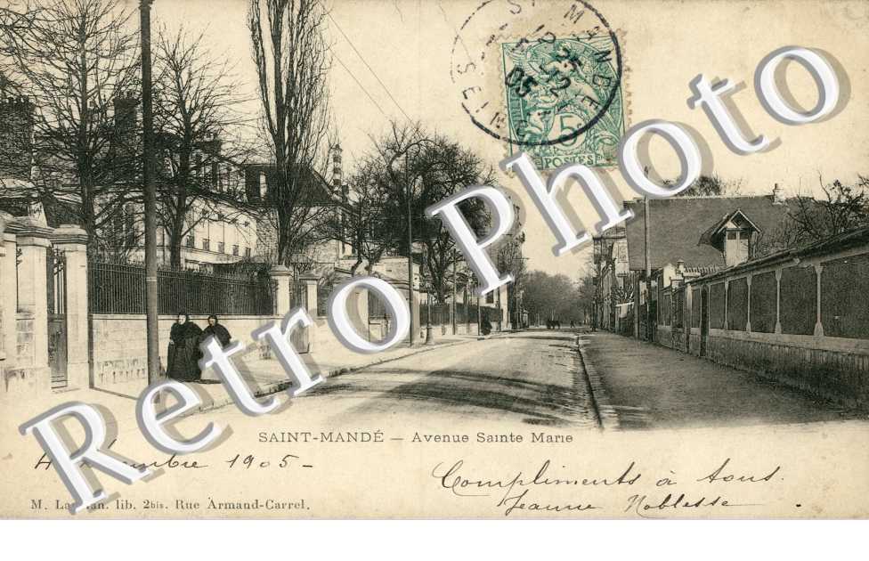 L'Avenue Sainte Marie