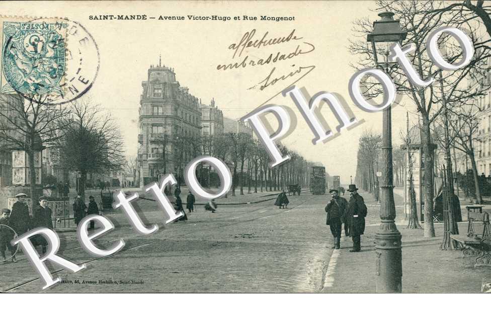 Avenue Vitcor Hugo et Rue Mongenot