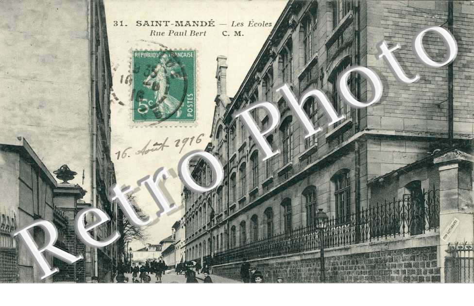 Les Ecoles, Rue Paul Bert