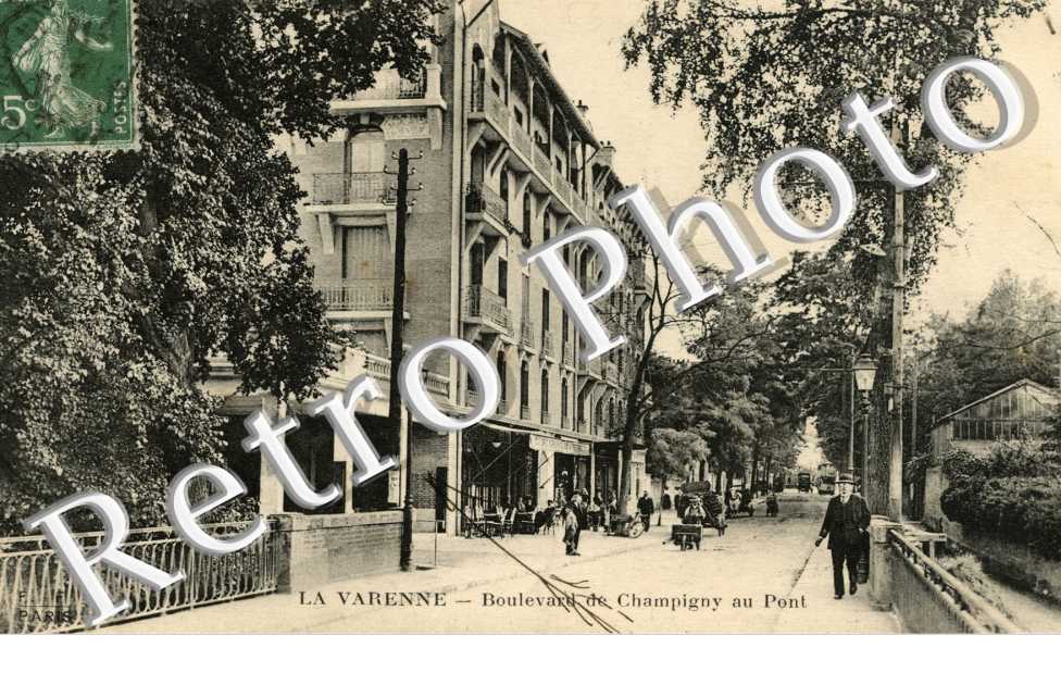 LA VARENNE SAINT HILAIRE  Boulevard de Champigny