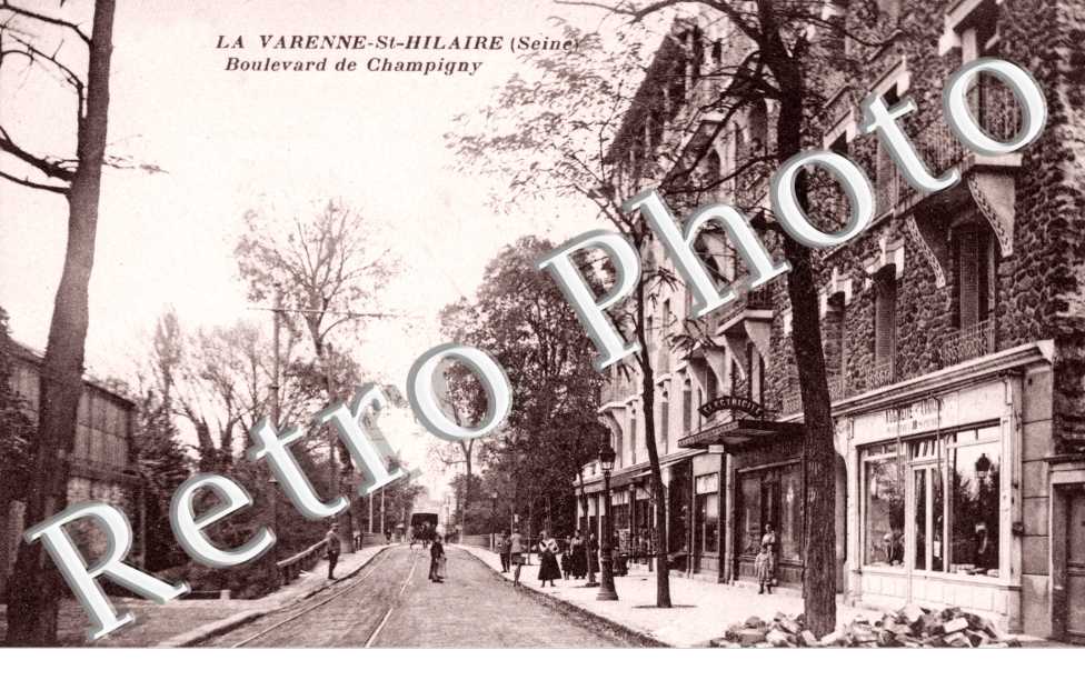 LA VARENNE SAINT HILAIRE  Boulevard de Champigny