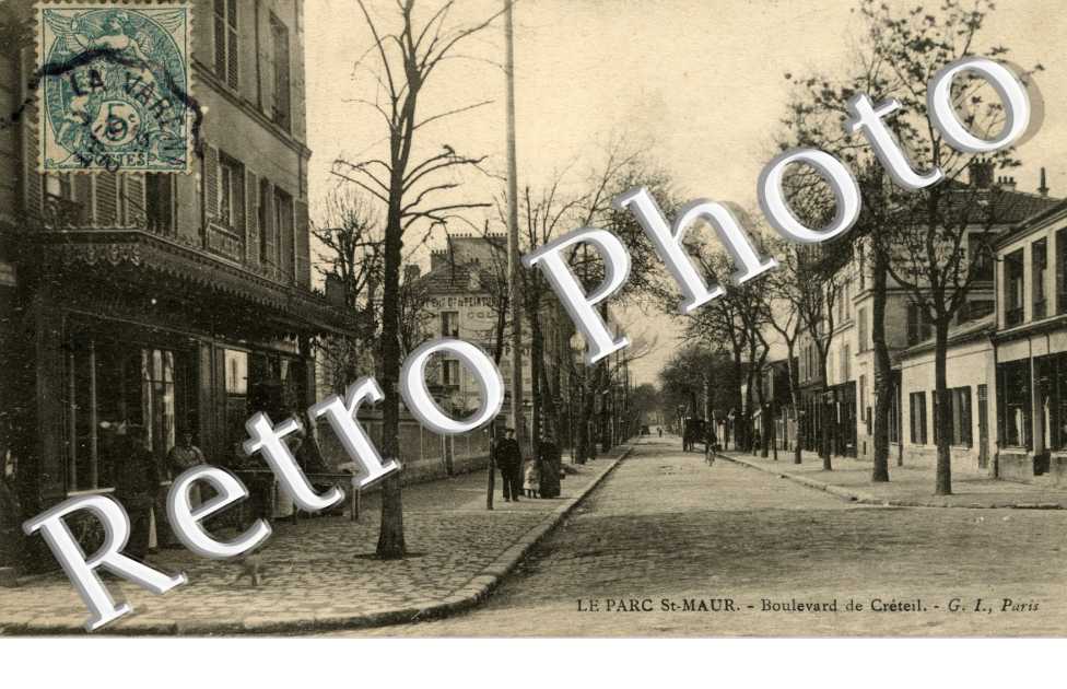 Le Parc Saint-Maur. Boulevard de Créteil