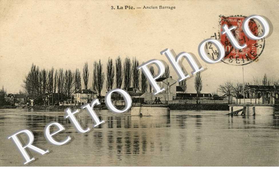 Ancien Barrage, La pie