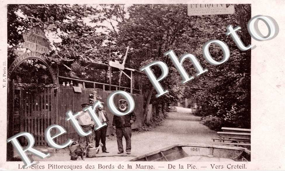Sites pittoresques des Bords de la Marne , De la Pie Vers Creteil