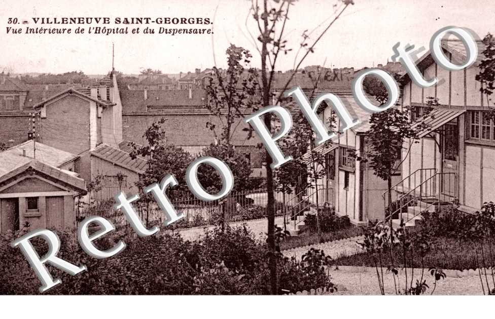 Vue interieure de l'Hopital du Dispensaire
