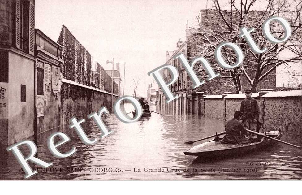 Crue de la Seine 1910