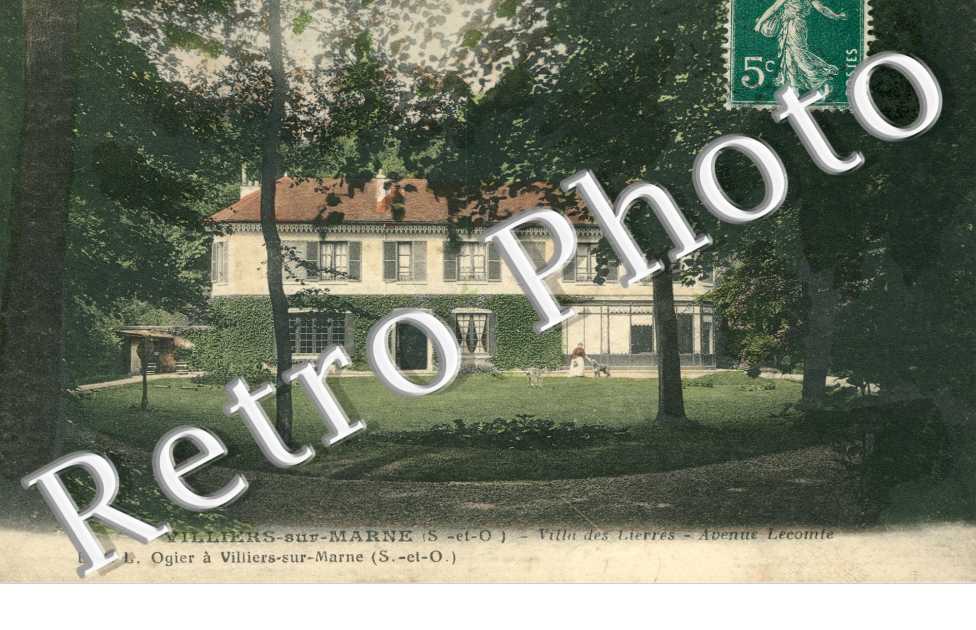 Villa des Lierres - Avenue Lecomte (gaufree couleur)