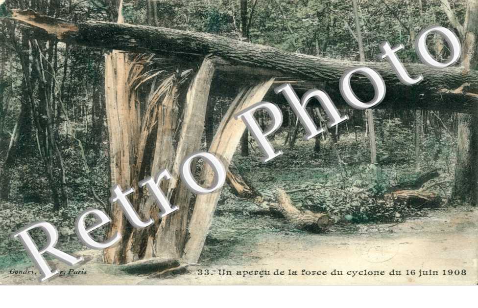 un apercu de la force du cyclone 16 juin 1908