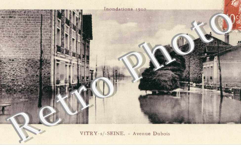 Inondations 1910, Avenue Dubois