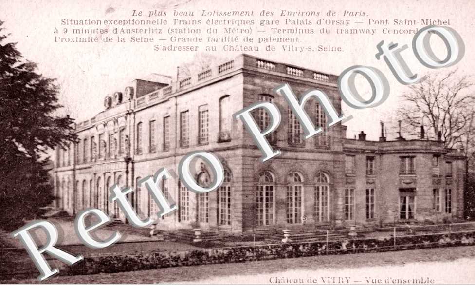 Le Chateau de Vitry, Vue d'ensemble