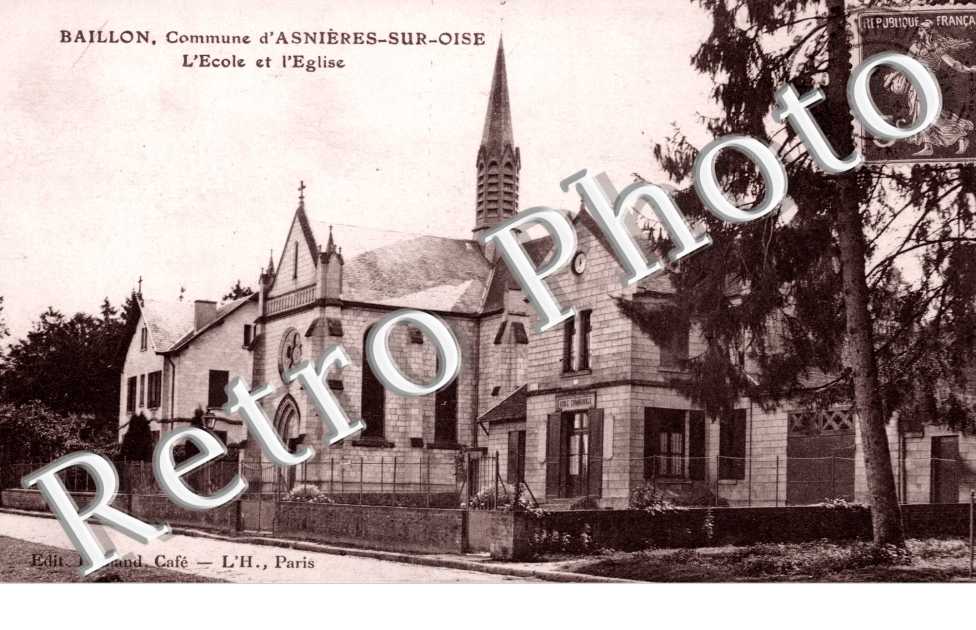 Baillon, l'Eglise et l'Ecole