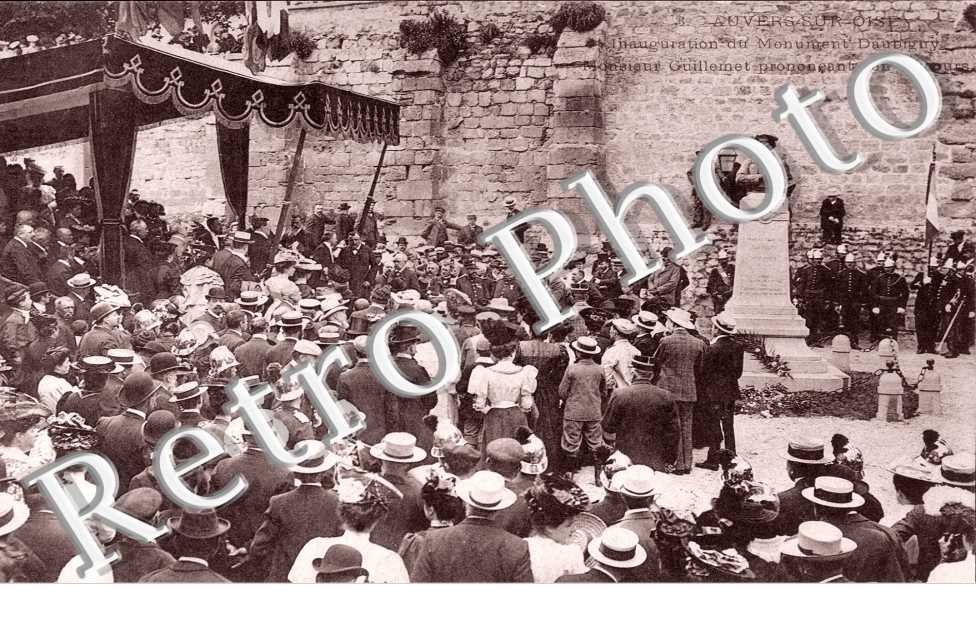 Inauguration du Monument Daubigny, Mr Guillemet prononcant son discours
