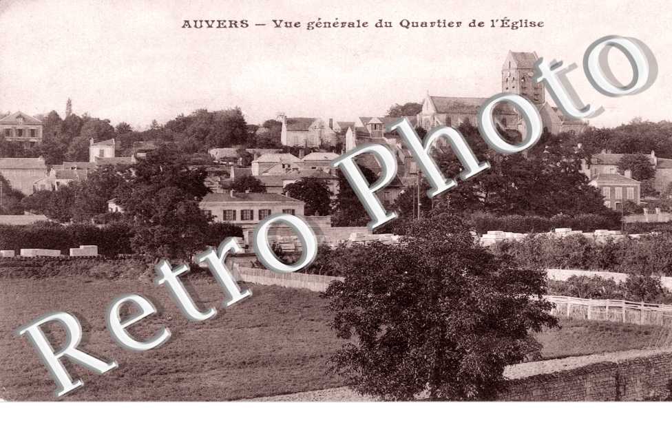 Vue generale du Quartier de l'Eglise