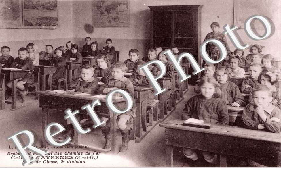 Orphelinat National des Chemins de Fer, La Salle de Classe