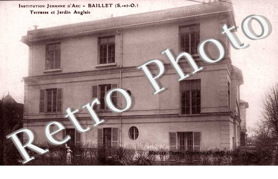 Institution Jeanne d'Arc, Terrasse et Jardin Anglais