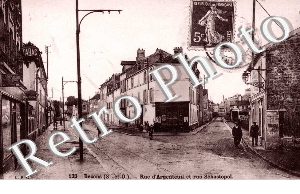 Rue d'Argenteuil et Rue Sebastopol