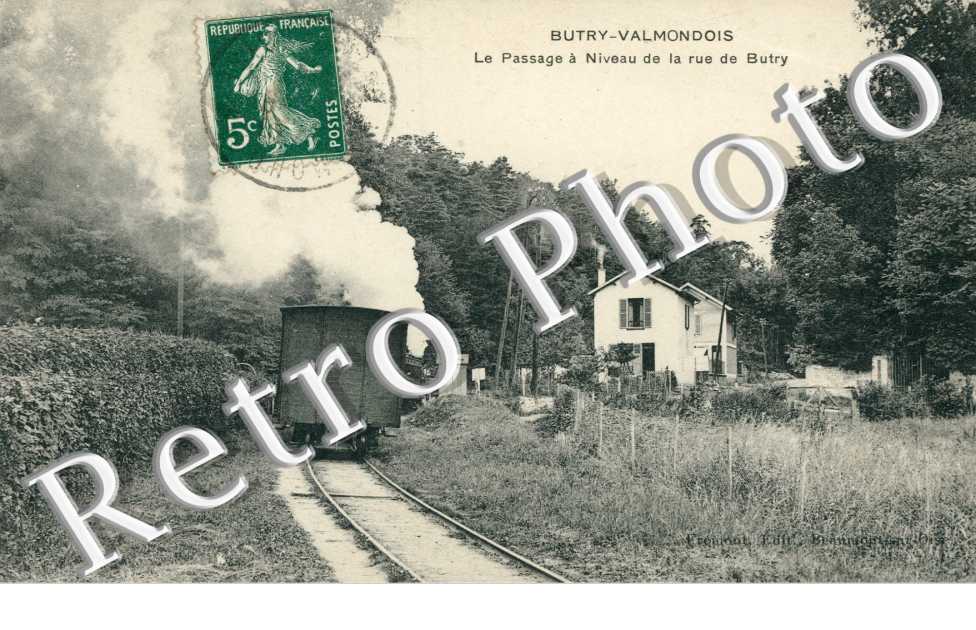 Valmondois, Le Passage a niveau de la Rue de Butry