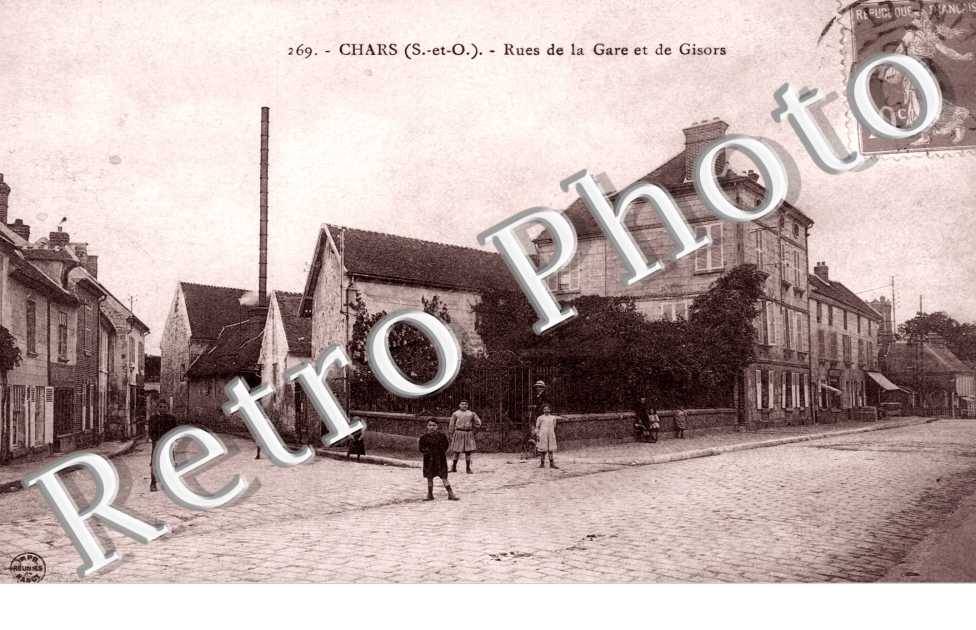 rues de la Gare et de Gisors
