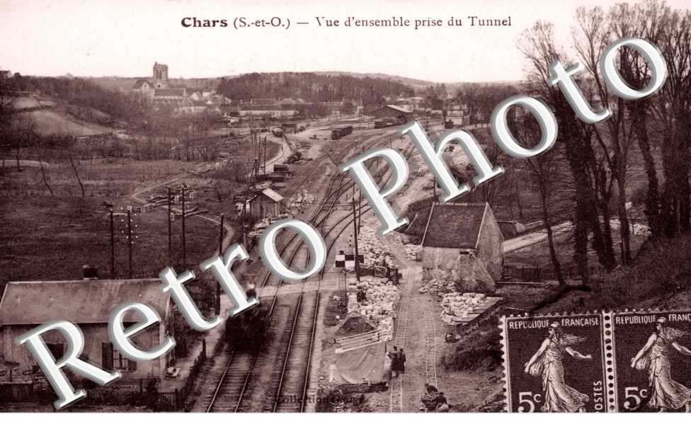 Vue d'ensemble prise du Tunnel
