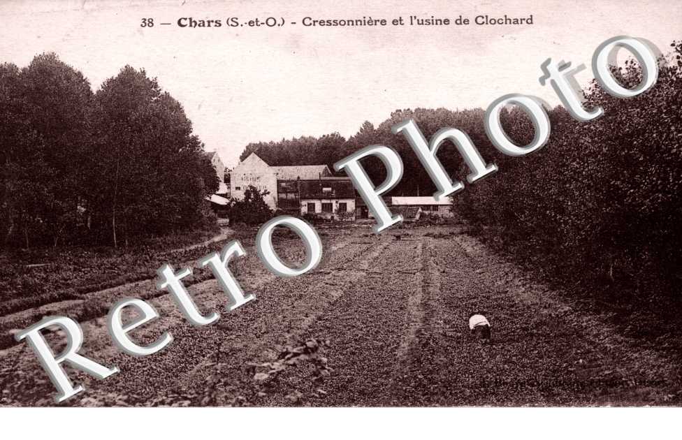 cressoniere et l'usine de Clochard