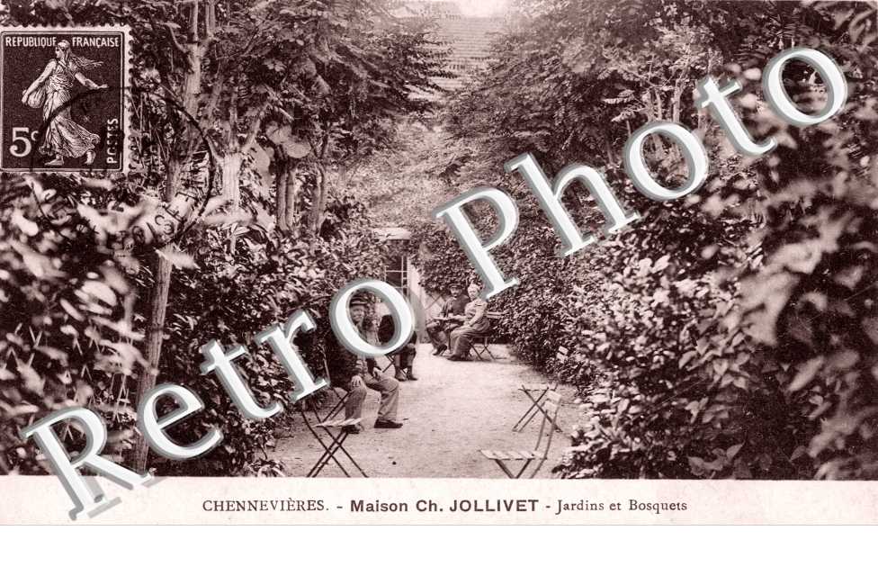 Maison Ch. Jollivet, Jardins et Bosquets