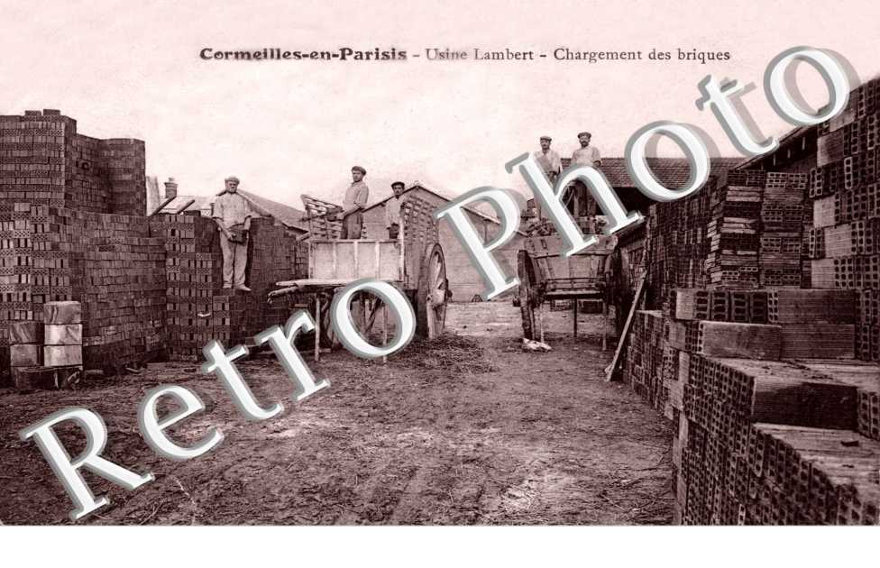 Usine Lambert, Chargement des briques